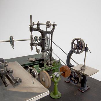 A Doll & Cie steam engine Germany 1930s.