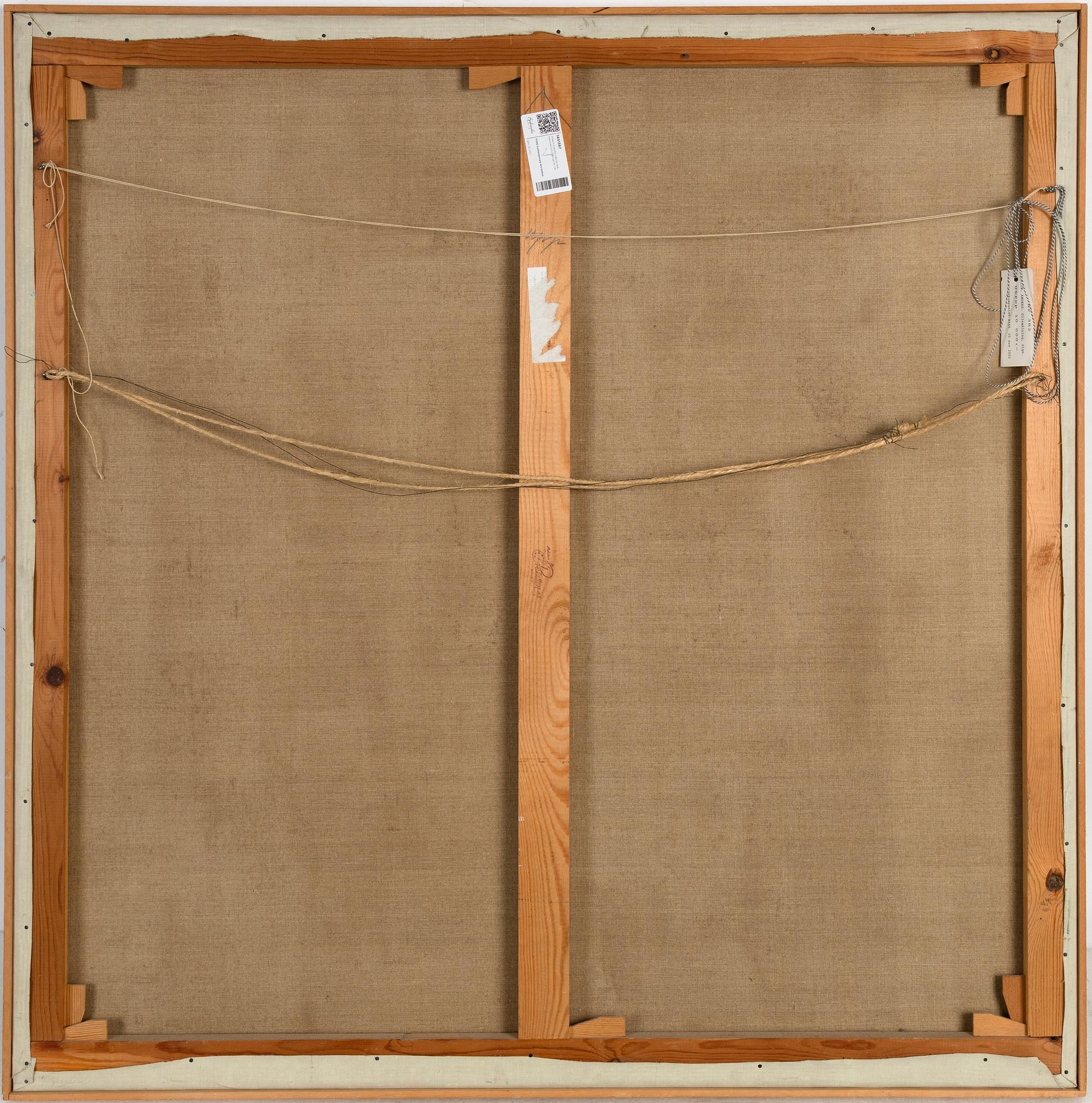 Anders Österlin, olja på duk, signerad och daterad 1965.