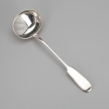 FÖRLÄGGARE, silver, mästarstämplar KF, S:t Petersburg 1891. Vikt 225 g.