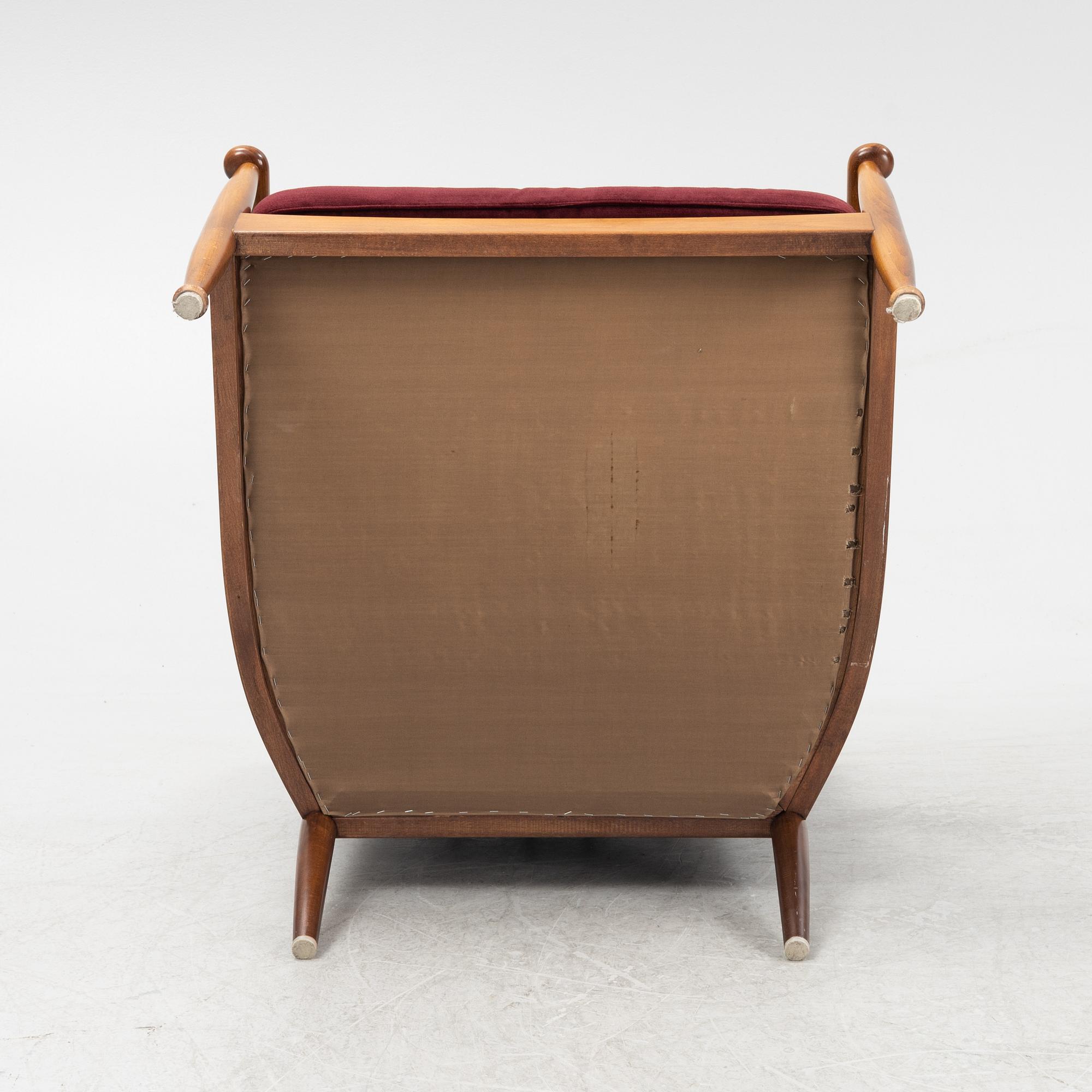 A 'Skrindan' easy chair by Kerstin Hörlin-Holmquist for OPE, 1960s.