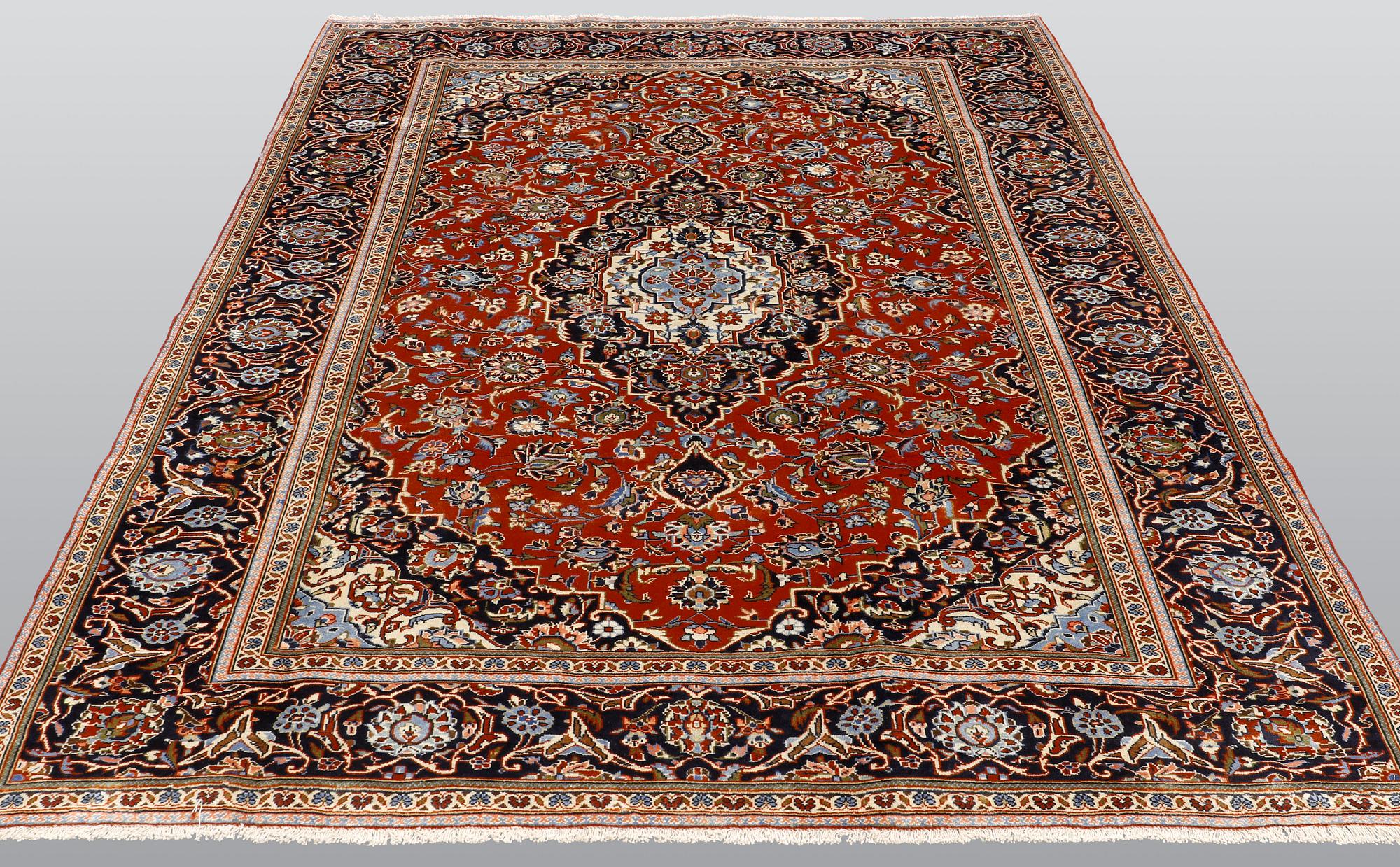 Matto, Kashan, ca 287 x 200 cm.