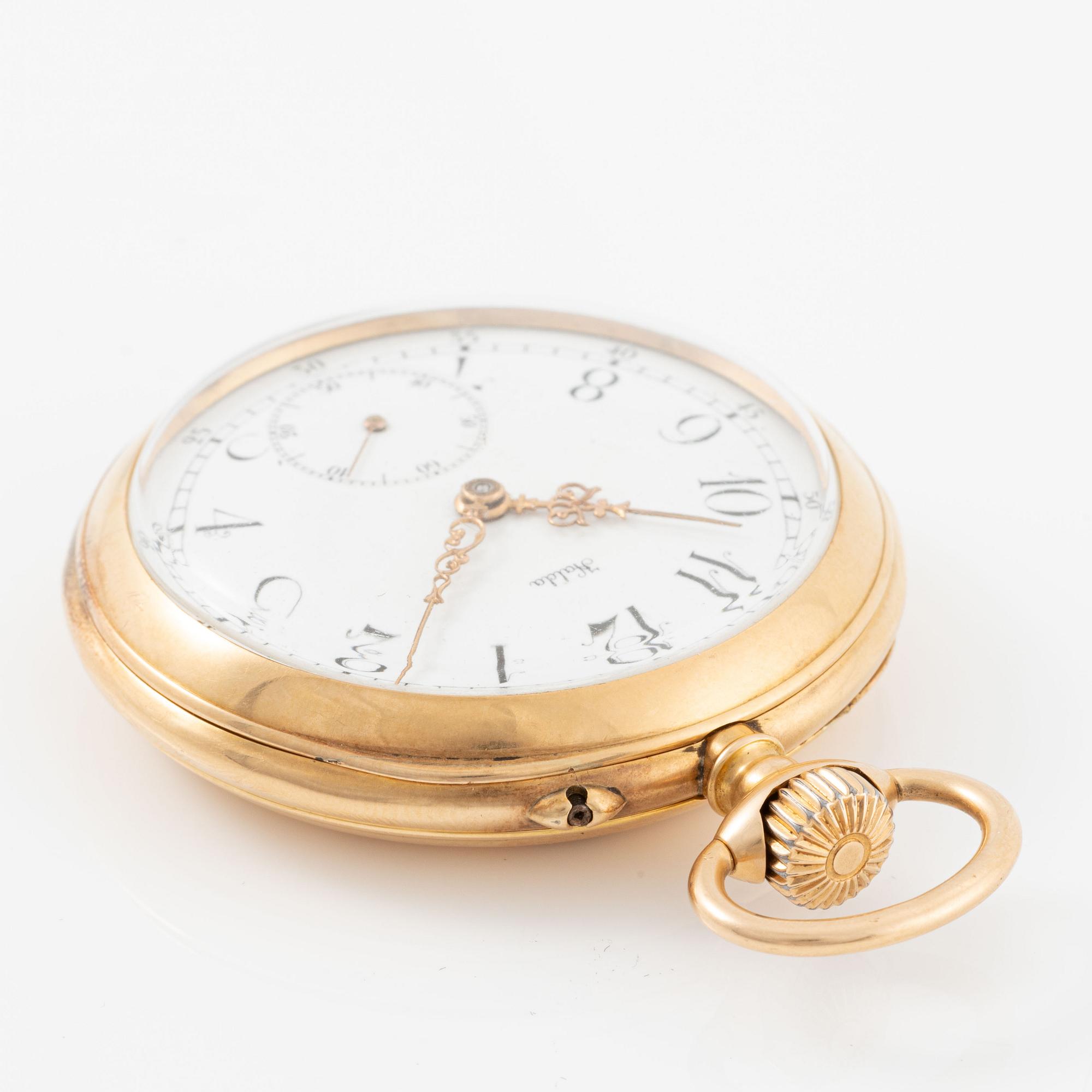 Halda, pocket watch, 50 mm.