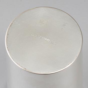 SVEN ARNE GILLGREN, a silver beaker, GAB Stockholm 1964.