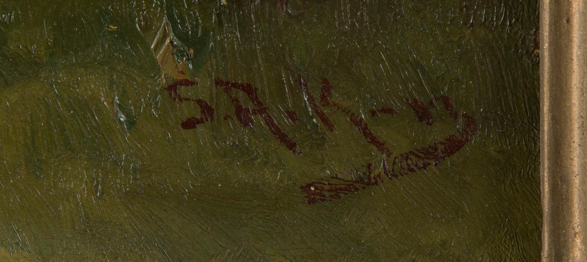 Sigfrid August Keinänen, Ranta ja laituri.