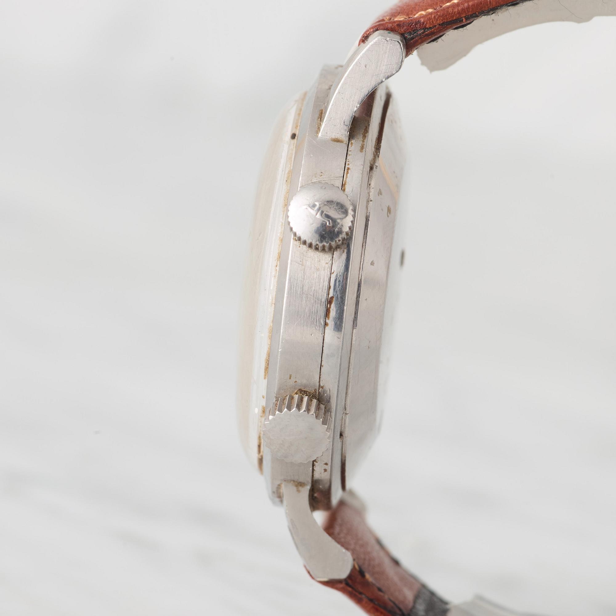 JAEGER-LeCOULTRE, Memovox, wristwatch, 37 mm,