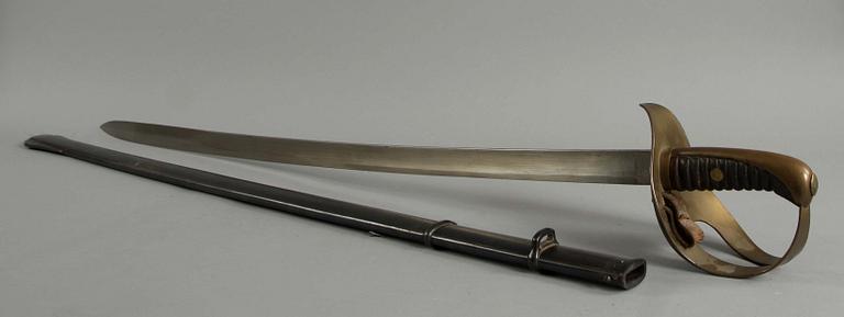 SABLAR, 2 st, m/1864 för kavalleriet.