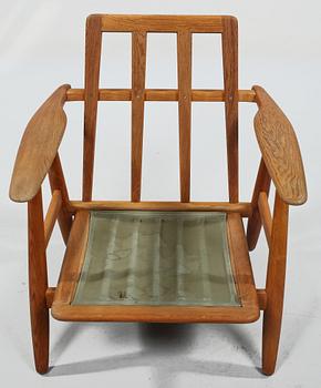 FÅTÖLJ, "GE 240/Cigarren", Hans J Wegner, 1900-talets tredje kvartal.