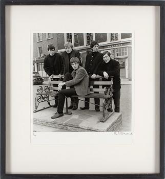 PHILIP TOWNSEND, gelatin silver print "Rolling Stones", signed Philip Townsend and numbered 2/50.