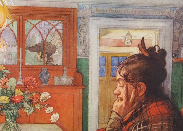 TRYCK, Carl Larsson och Nils Dardel, 3+6 st.