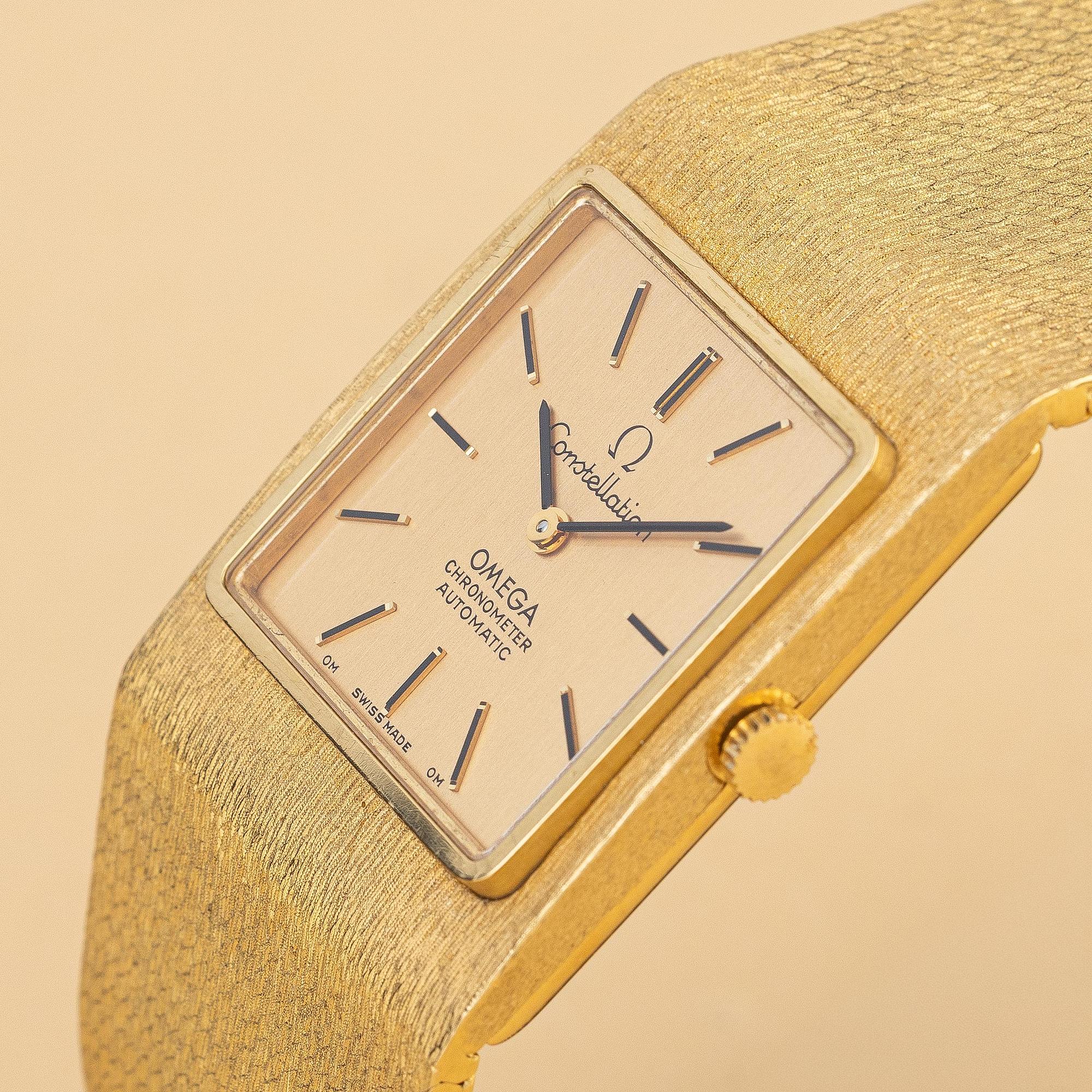 Omega, Constellation, Chronometer, "OM Dial", ca 1974.