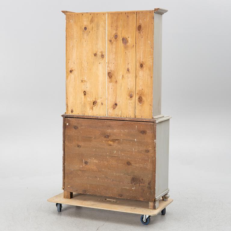 Display cabinet, late 19th century,.
