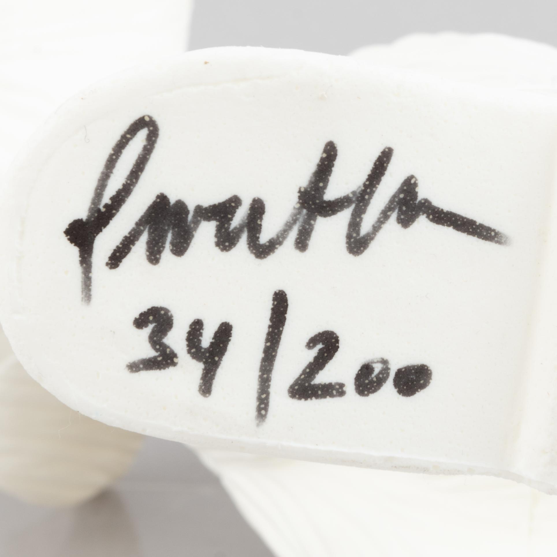 William Sweetlove, "Cloned Schnauzer with water bottle". (White).