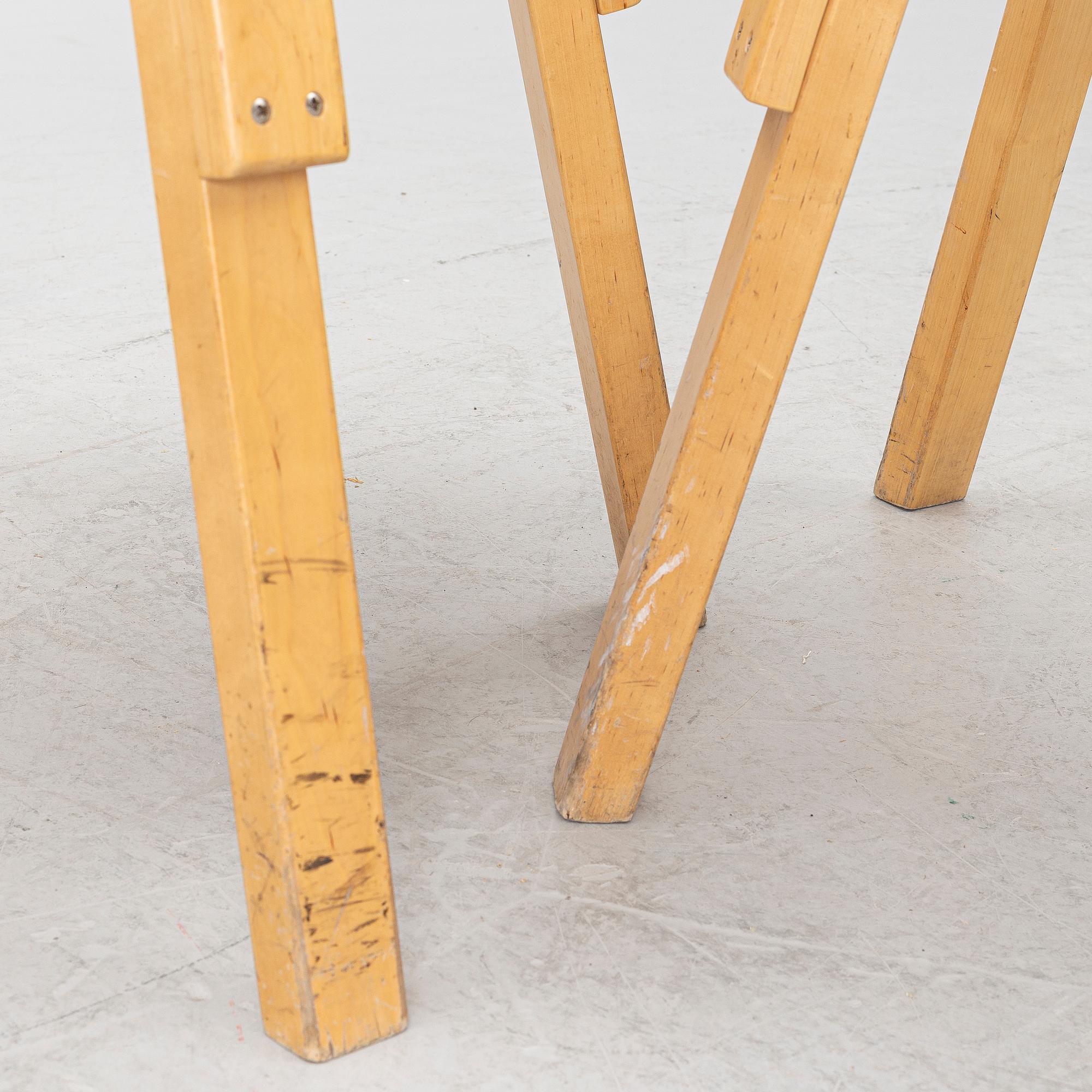 Alvar Aalto, a pair of model 69 chairs, Finland, second half of the 20th century.