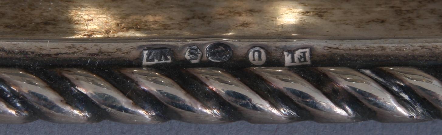 BLÄCKHORNSTÄLL samt PENNSKAFT, silver, bl a 1923.