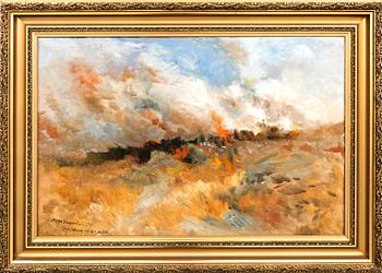 Mosse Stoopendaal,  oil on canvas signed and dated 41.