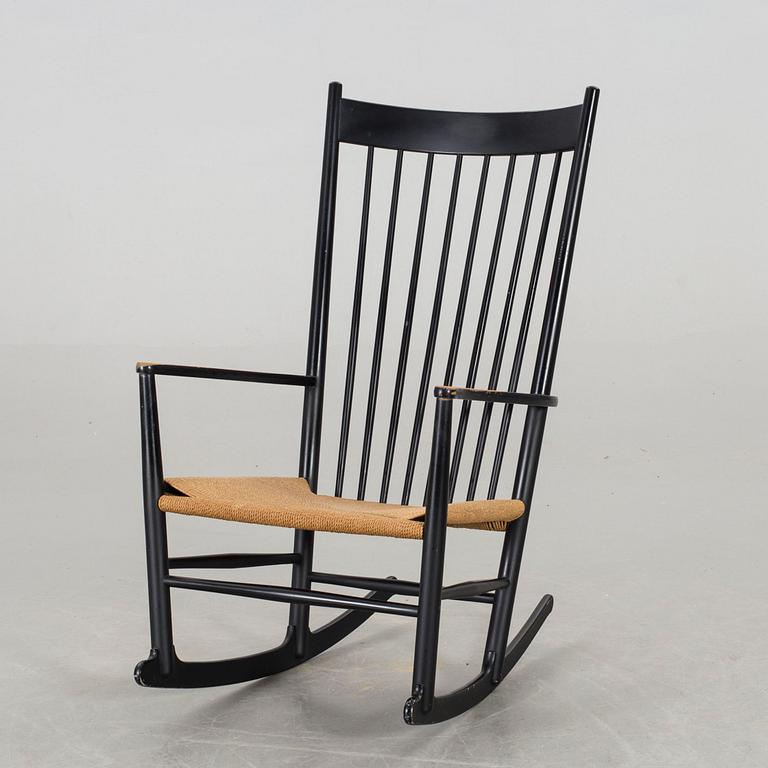 A HANS J WEGNER ROCKING CHAIR "J-16".