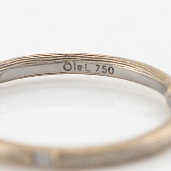 Ole Lynggaard, ring, 18K vitguld, "Nature I".