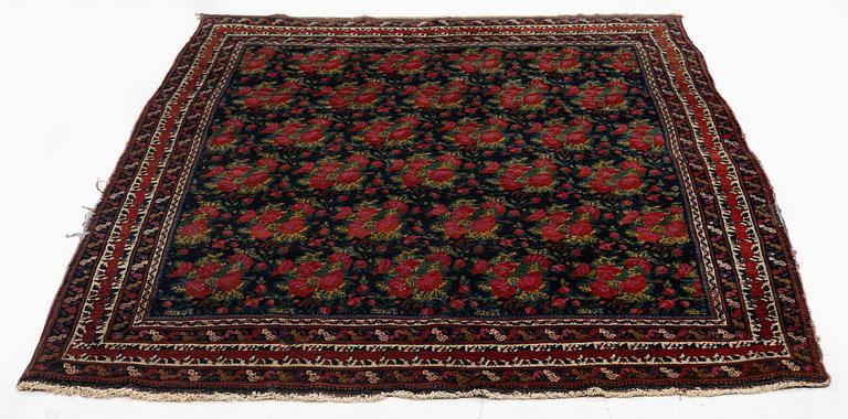 An antique Bidjar carpet, West Persia, c. 191 x 143 cm.