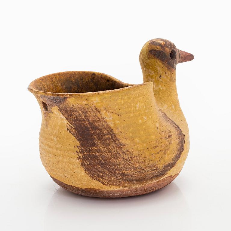 Teemu Luoto, A ceramic sculpture, signed and dated -75.