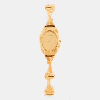 A Björn Weckström Lapponia ladies watch, 'Pola negri'. 18K gold. 1995.