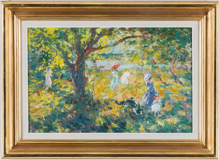 BELENOG ANATOLI, oil on canvas, signed.