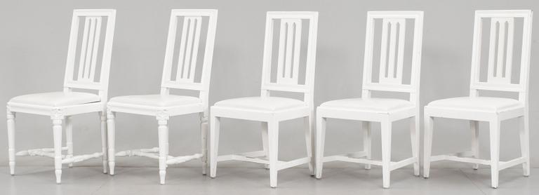 STOLAR, 10 st, gustaviansk-stil, 1900-tal.