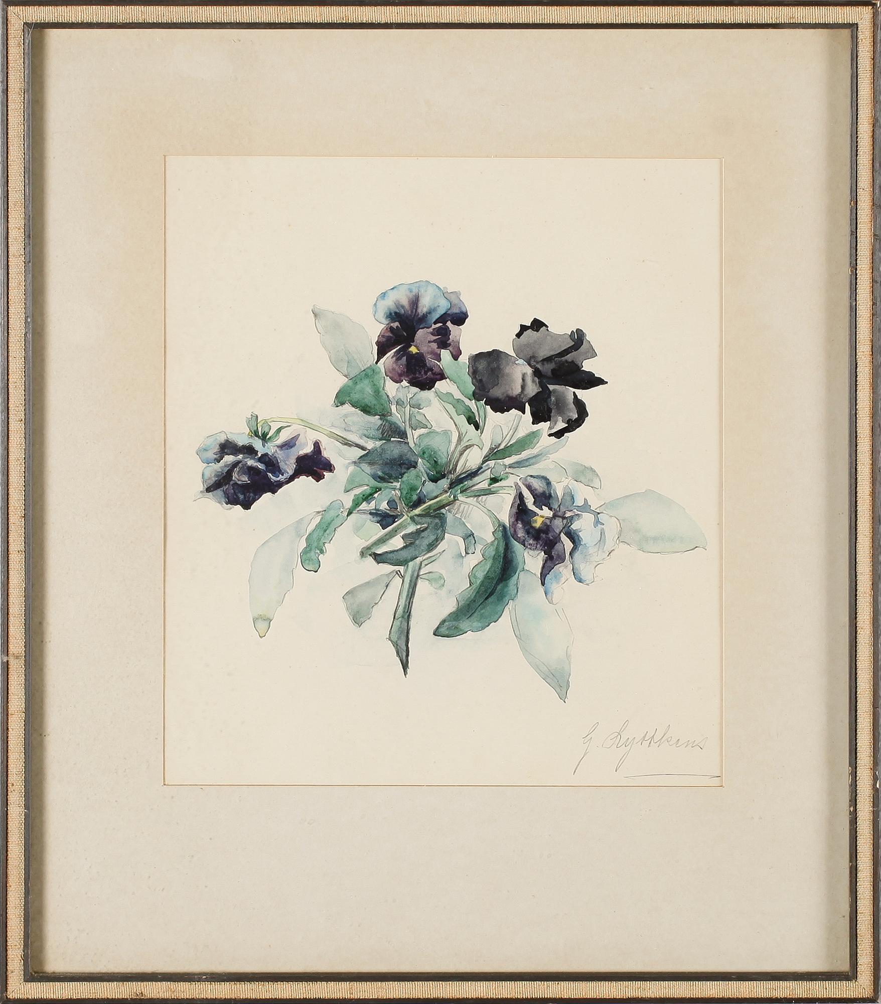 GERDA LYTTKENS, 10 st, akvareller, signerade.