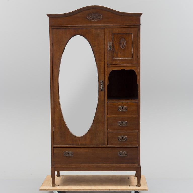 An early 20th century wardrobe.