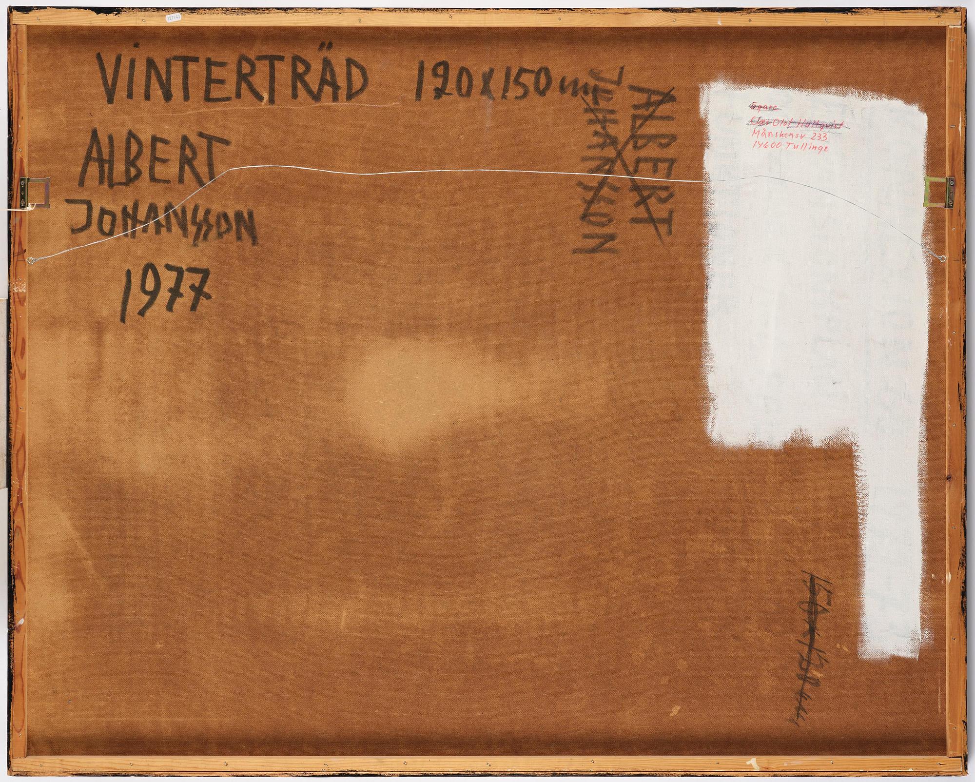 Albert Johansson, ”Vinterträd”.