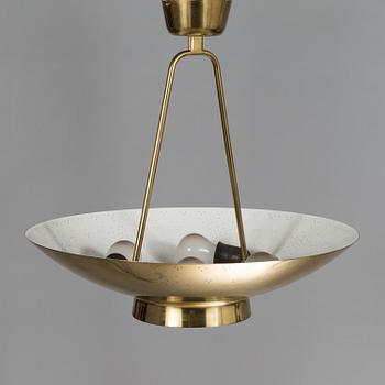 PAAVO TYNELL, a mid 20th century, '9060' pendant light for Taito, Finland.