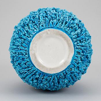 GUNNAR NYLUND, vas, stengodschamotte, "Igelkottvasen", Rörstrand, formgiven 1936.