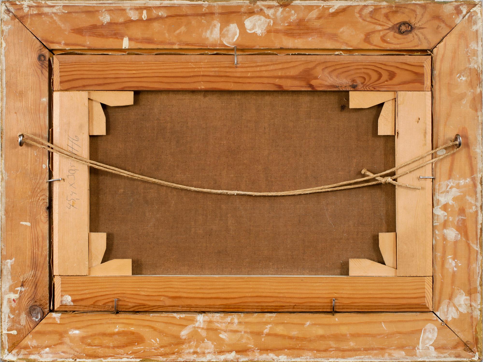 JOSEPH THORS, olja på duk, sign.