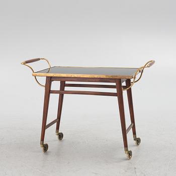 A Swedish Modern mid 20th Century serving trolley.