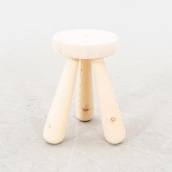 A pine stool around 2000.