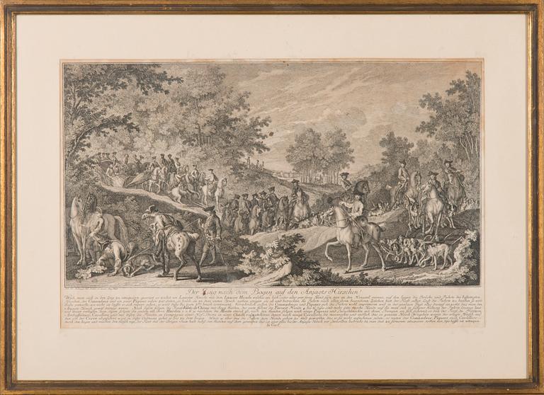 after, copper engraving, first half of 18th Century.