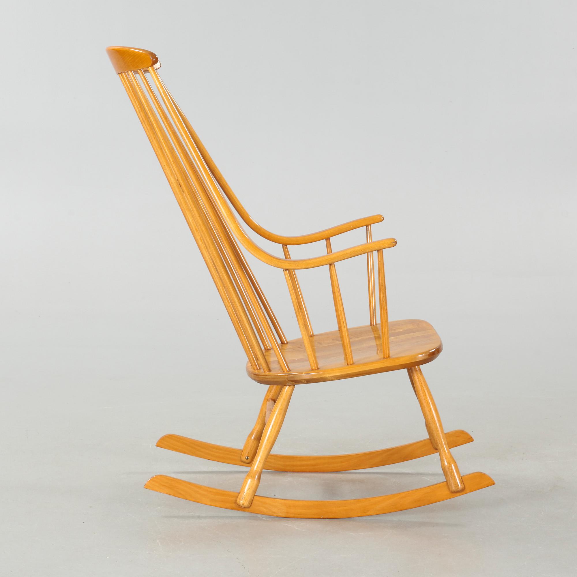 A rocking chair by Lena Larsson named "Bohem".