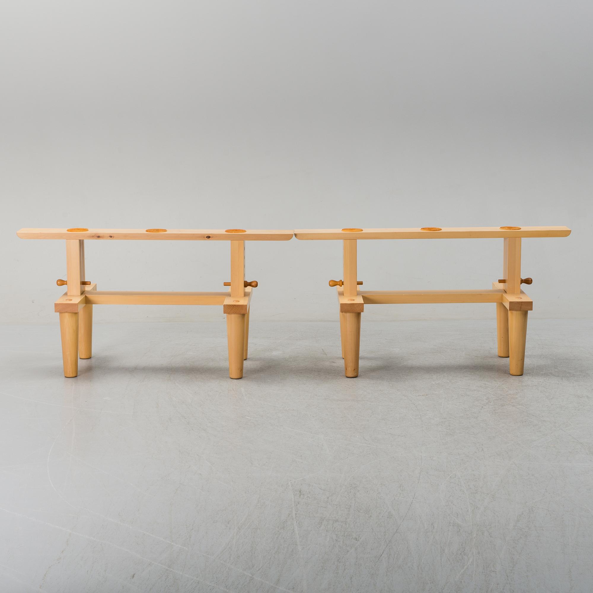 A 'Bramante' table designed by Achille Castiglioni & Pier Giacomo Castiglioni for Zanotta, Italy.