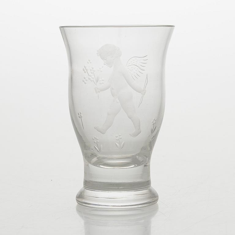 Tapio Wirkkala & Theodor Käppi, A late 1940s vase, signed TW - Th.K. Iittala.