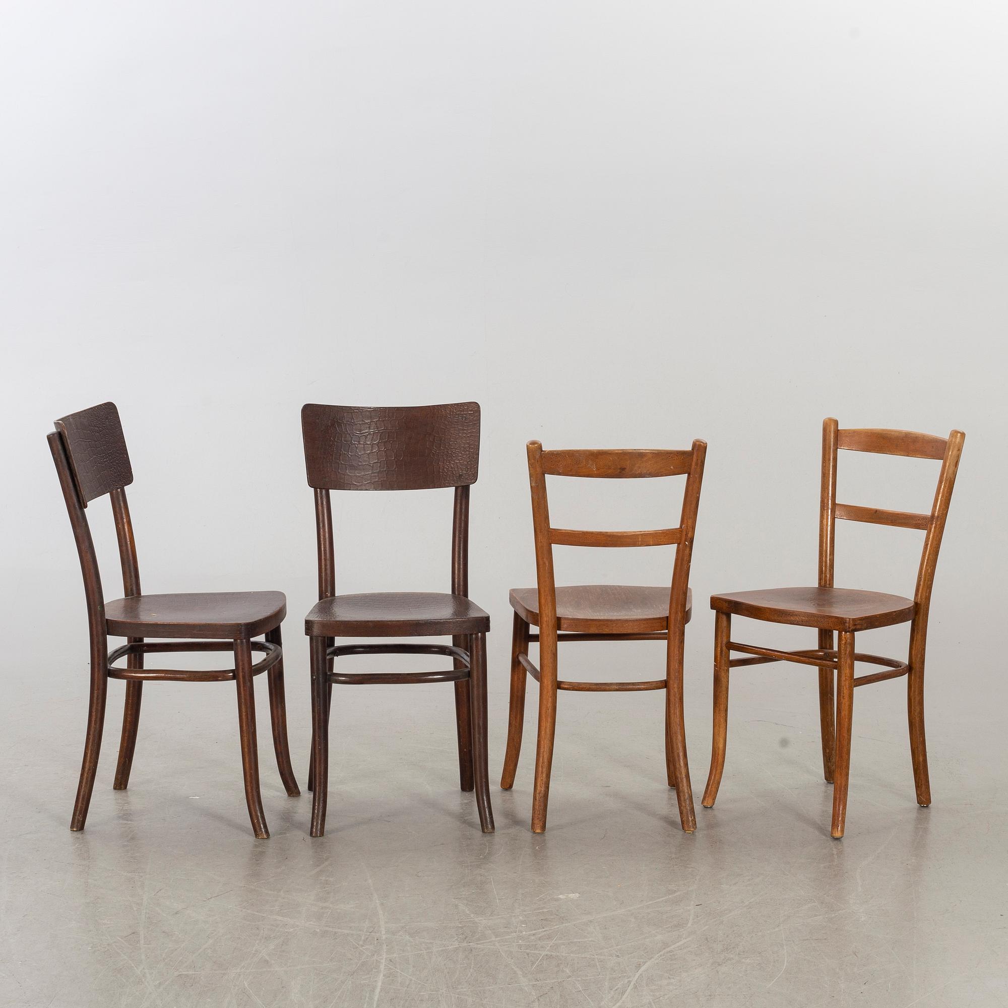 STOLAR 2 + 2 st 1900-talets början Thonet.