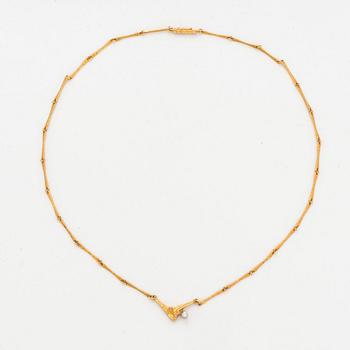 Björn Weckström, a brilliant cut diamond necklace, Lapponia, 1997.