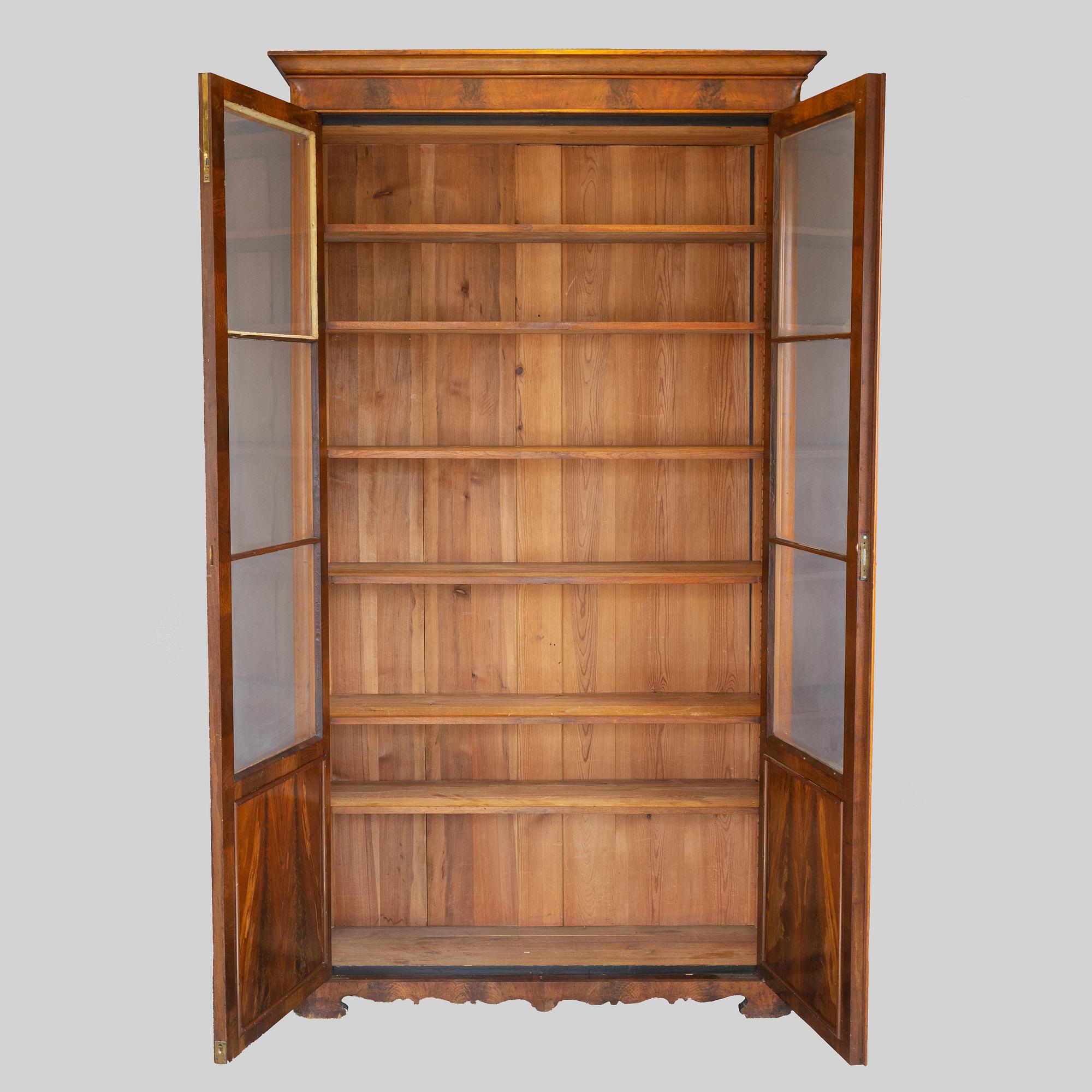 An end of the 19th Century book cabinet.