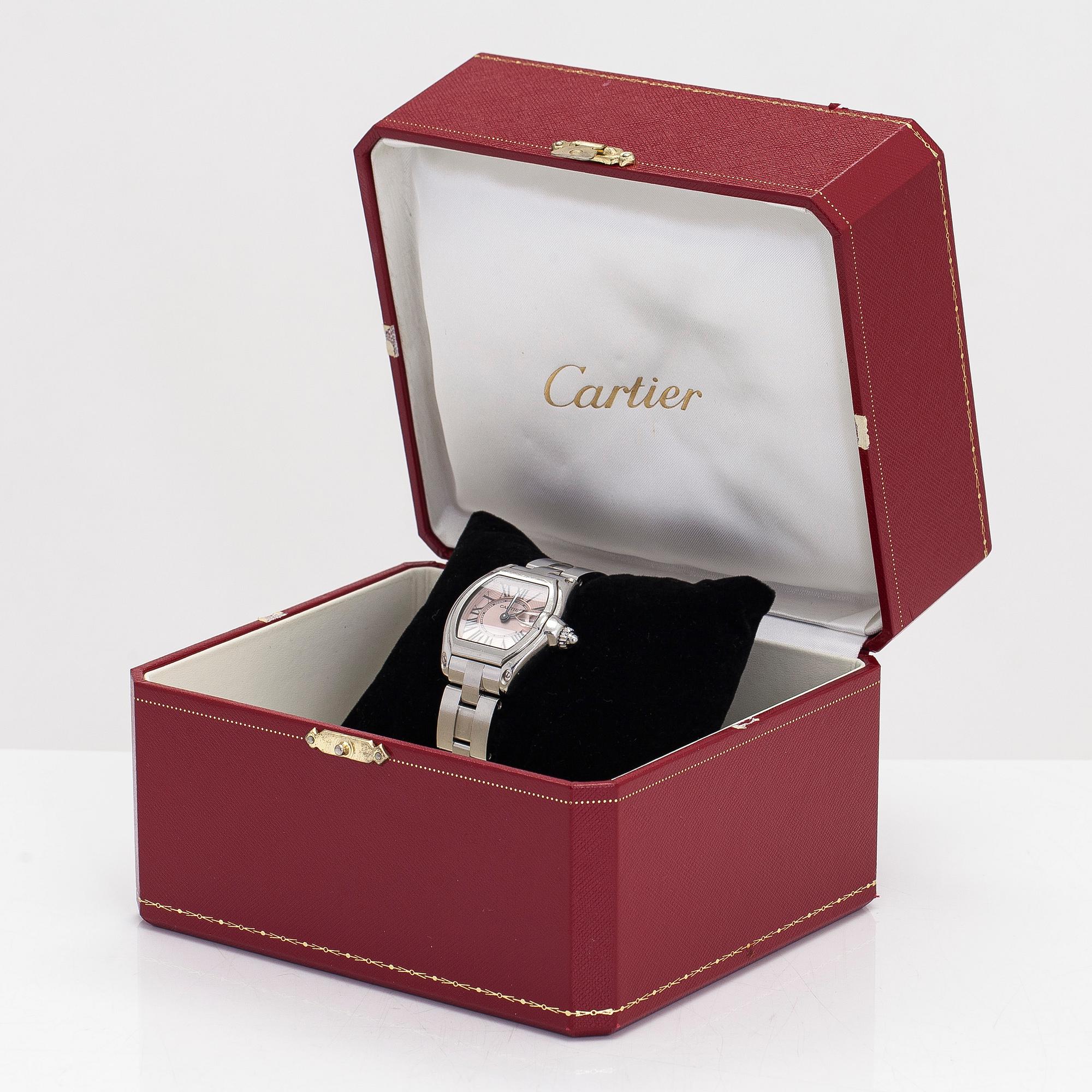 Cartier, Roadster, wristwatch, 31 mm.