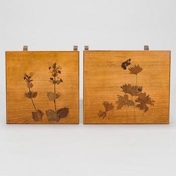 Satsbord, 4 delar, Art Nouveau, Mellaneuropa, omkring 1900.