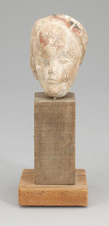EVERT LINDFORS, skulptur, monogramsign.