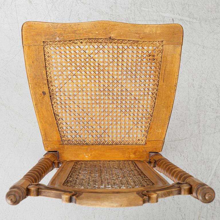 A pair of  neo-Renaissance style chairs, circa 1900.