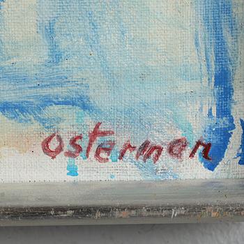 ELVINE OSTERMAN, olja på duk, signerad.