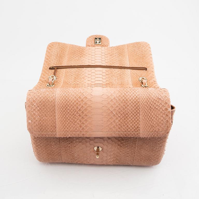 Chanel "Timeless/Classique python crossbody".