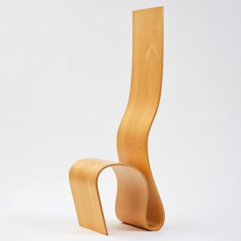 Caroline Schlyter, a "Lilla h" chair, ed. XIX/XX, Forsnäs, Sweden, 1991.