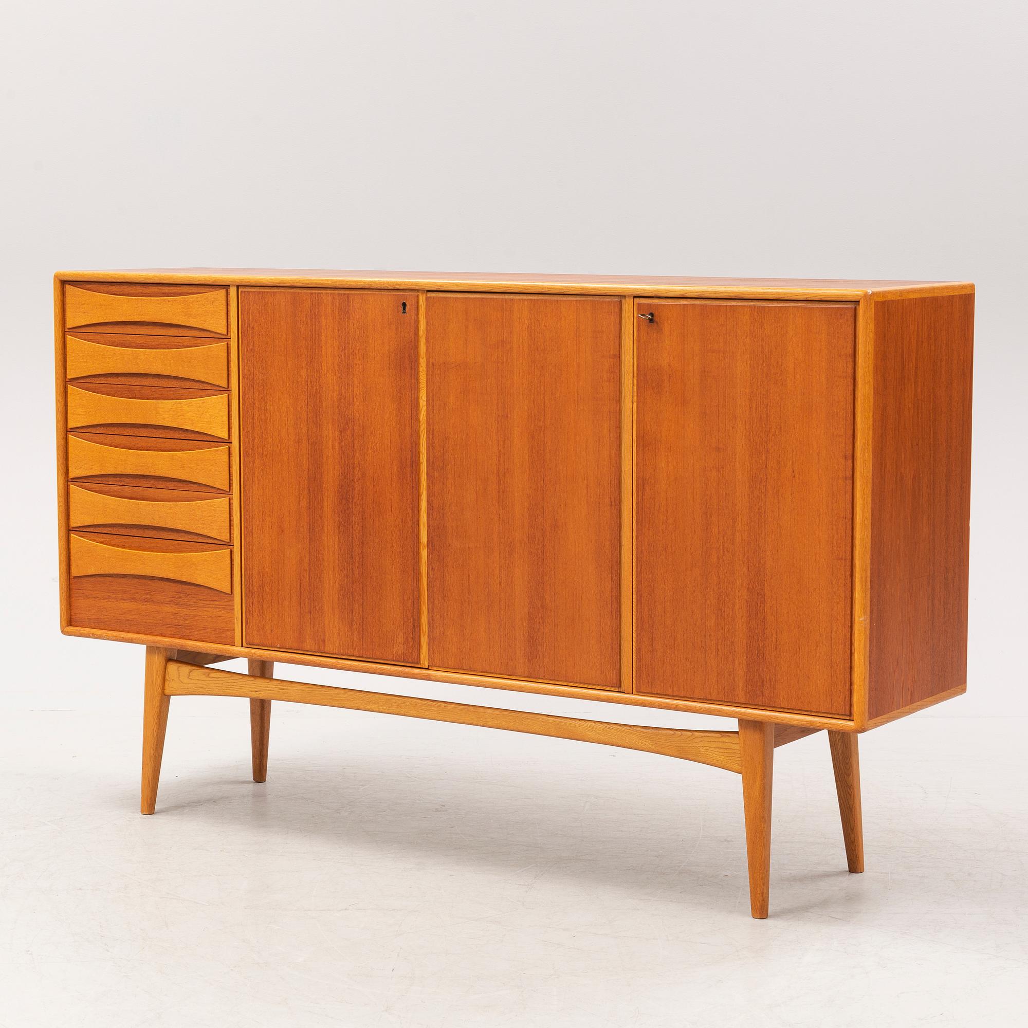 A teak sideboard, 1960's.