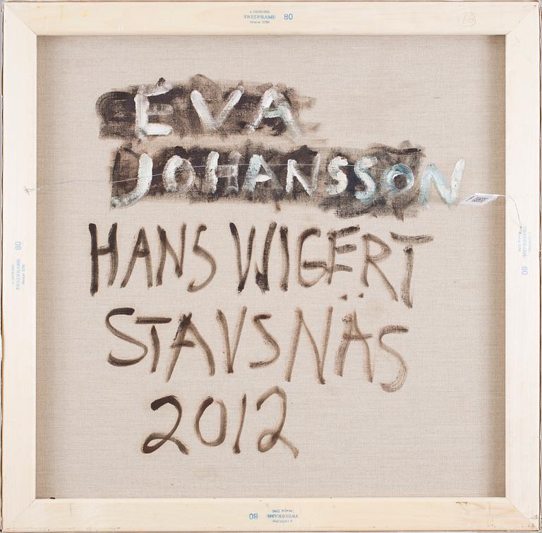 HANS WIGERT, olja på duk, a tergo signerad Hans Wigert och daterad Stavsnäs 2012.